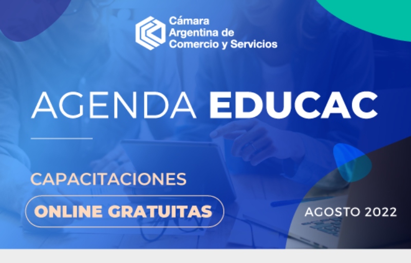 Agenda EDUCAC | ¡Conocé las capacitaciones gratuitas de AGOSTO ...