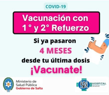 Vacunación refuerzo